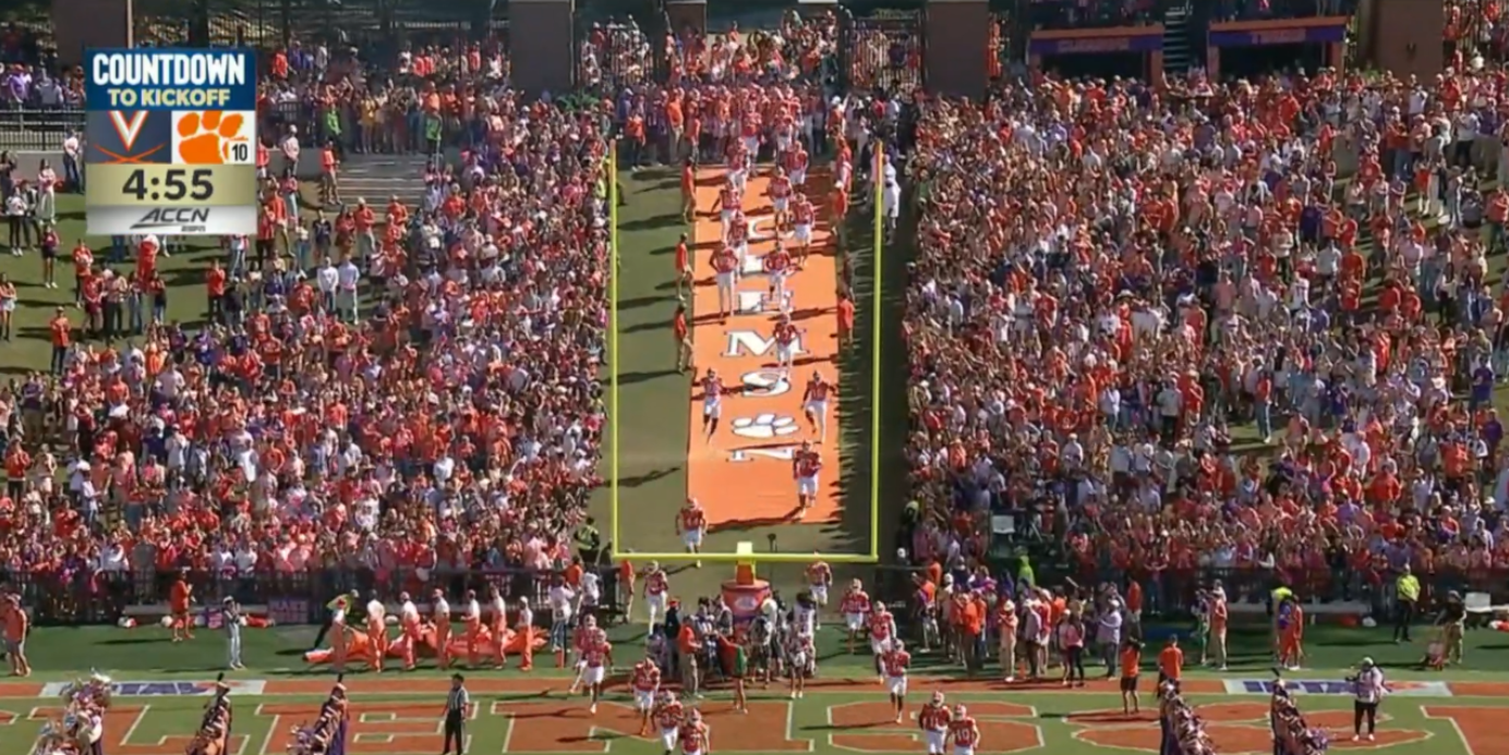 CFB: Virginia at Clemson